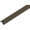 Mexen Lamero Premium listwa elewacyjna typ F kompozytowa lamelowa 300 x 3,6 x 4,9 cm, dark brown - C9261-300-06