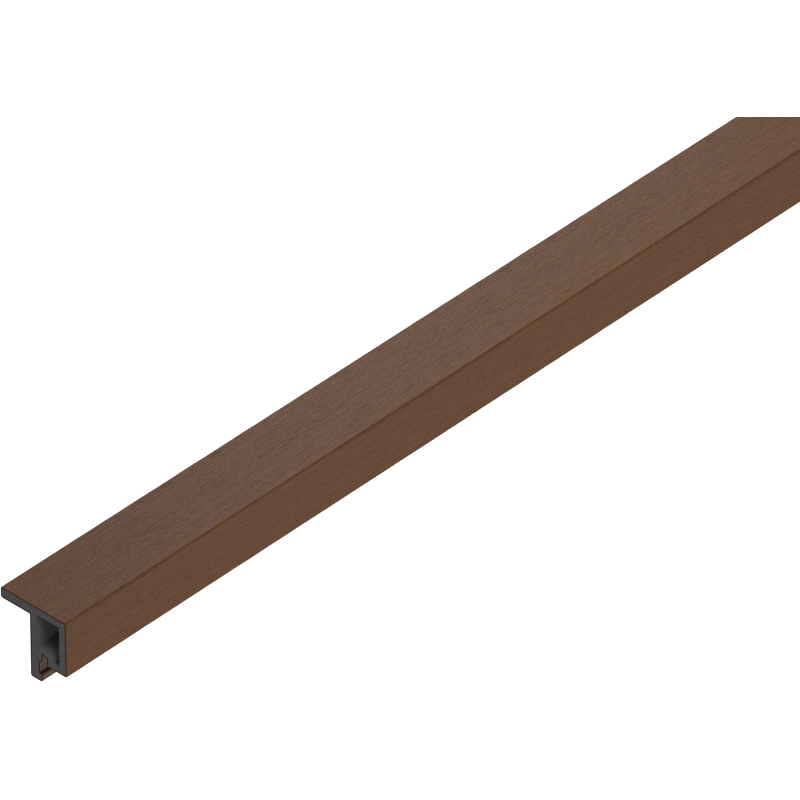 Mexen Lamero Premium listwa elewacyjna typ F kompozytowa lamelowa 300 x 3,6 x 4,9 cm, ipe - C9261-300-07