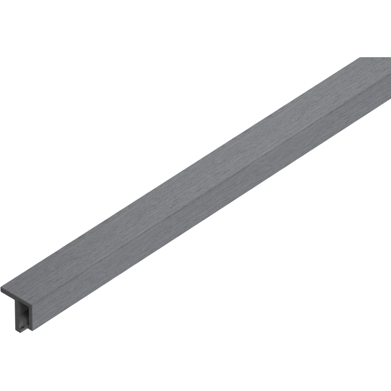 Mexen Lamero Premium listwa elewacyjna typ F kompozytowa lamelowa 300 x 3,6 x 4,9 cm, light grey - C9261-300-08