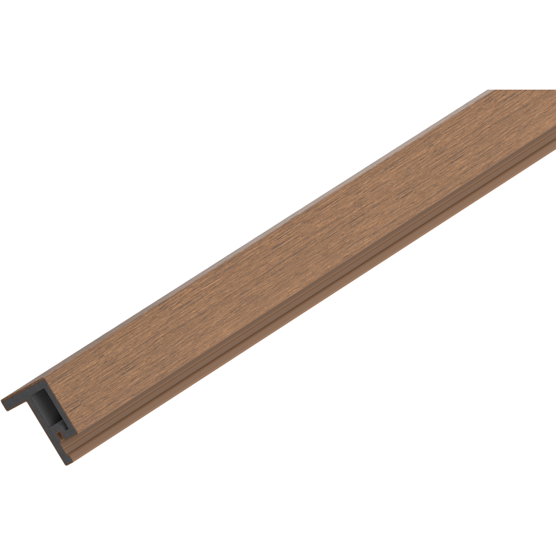 Mexen Lamero Premium listwa elewacyjna typ F kompozytowa lamelowa 300 x 3,6 x 4,9 cm, teak ht - C9261-300-11