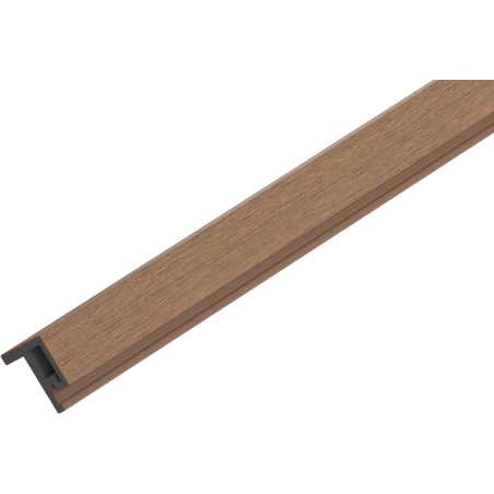 Mexen Lamero Premium listwa elewacyjna typ F kompozytowa lamelowa 300 x 3,6 x 4,9 cm, teak ht - C9261-300-11