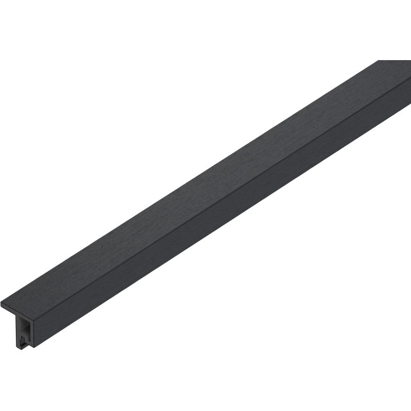 Mexen Lamero Premium listwa elewacyjna typ F kompozytowa lamelowa 300 x 3,6 x 4,9 cm, slate grey - C9261-300-15