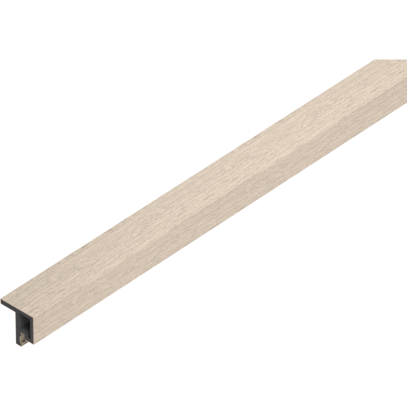 Mexen Lamero Premium listwa elewacyjna typ F kompozytowa lamelowa 300 x 3,6 x 4,9 cm, sand - C9261-300-19