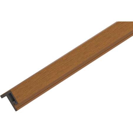 Mexen Lamero Premium listwa elewacyjna typ F kompozytowa lamelowa 300 x 3,6 x 4,9 cm, orange red - C9261-300-24