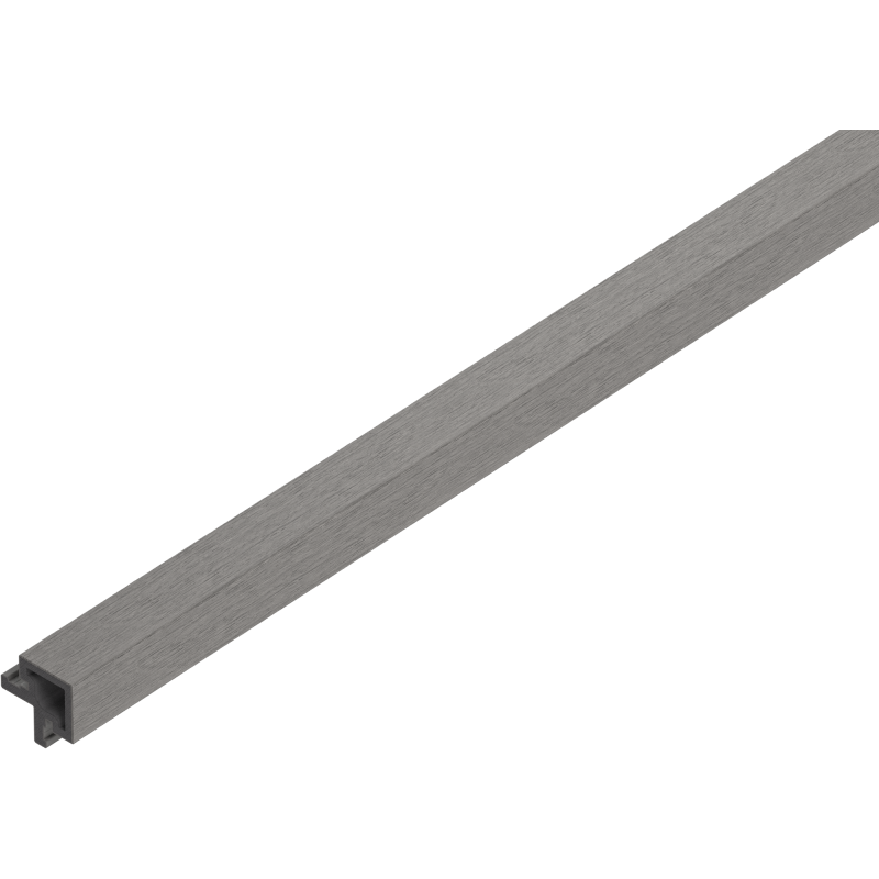 Mexen Lamero Premium listwa elewacyjna narożna kompozytowa lamelowa 300 x 3,6 x 3,6 cm, ash grey - C9260-300-02