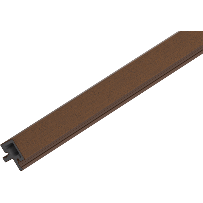Mexen Lamero Premium listwa elewacyjna narożna kompozytowa lamelowa 300 x 3,6 x 3,6 cm, ipe - C9260-300-07