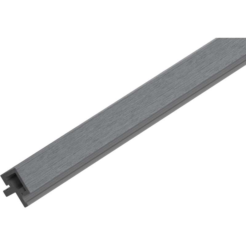 Mexen Lamero Premium listwa elewacyjna narożna kompozytowa lamelowa 300 x 3,6 x 3,6 cm, light grey - C9260-300-08