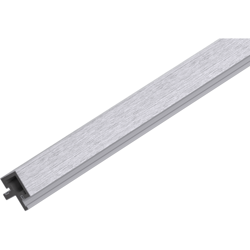 Mexen Lamero Premium listwa elewacyjna narożna kompozytowa lamelowa 300 x 3,6 x 3,6 cm, smoke white - C9260-300-14