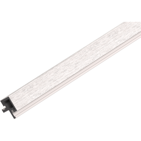 Mexen Lamero Premium listwa elewacyjna narożna kompozytowa lamelowa 300 x 3,6 x 3,6 cm, white - C9260-300-18