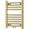 Mexen Mars grzejnik łazienkowy 500 x 400 mm, 141 W, złoty szczotkowany - W110-0500-400-00-55