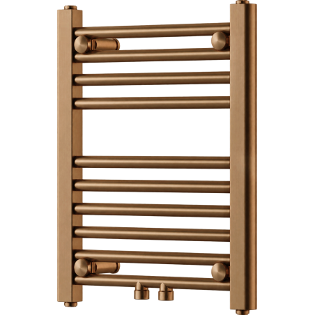 Mexen Mars grzejnik łazienkowy 500 x 400 mm, 141 W, miedź szczotkowana - W110-0500-400-00-65