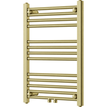 Mexen Mars grzejnik łazienkowy 700 x 500 mm, 224 W, złoty szczotkowany - W110-0700-500-00-55