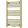 Mexen Mars grzejnik łazienkowy 700 x 500 mm, 224 W, złoty szczotkowany - W110-0700-500-00-55