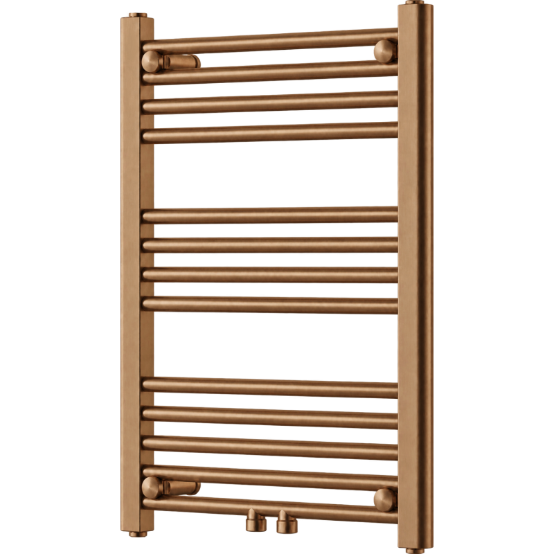 Mexen Mars grzejnik łazienkowy 700 x 500 mm, 224 W, miedź szczotkowana - W110-0700-500-00-65