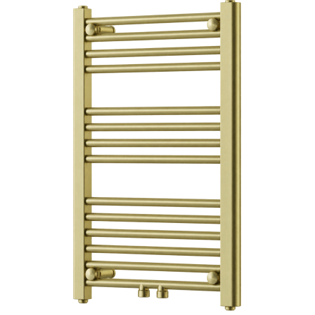 Mexen Mars grzejnik łazienkowy 900 x 600 mm, 340 W, złoty szczotkowany - W110-0900-600-00-55