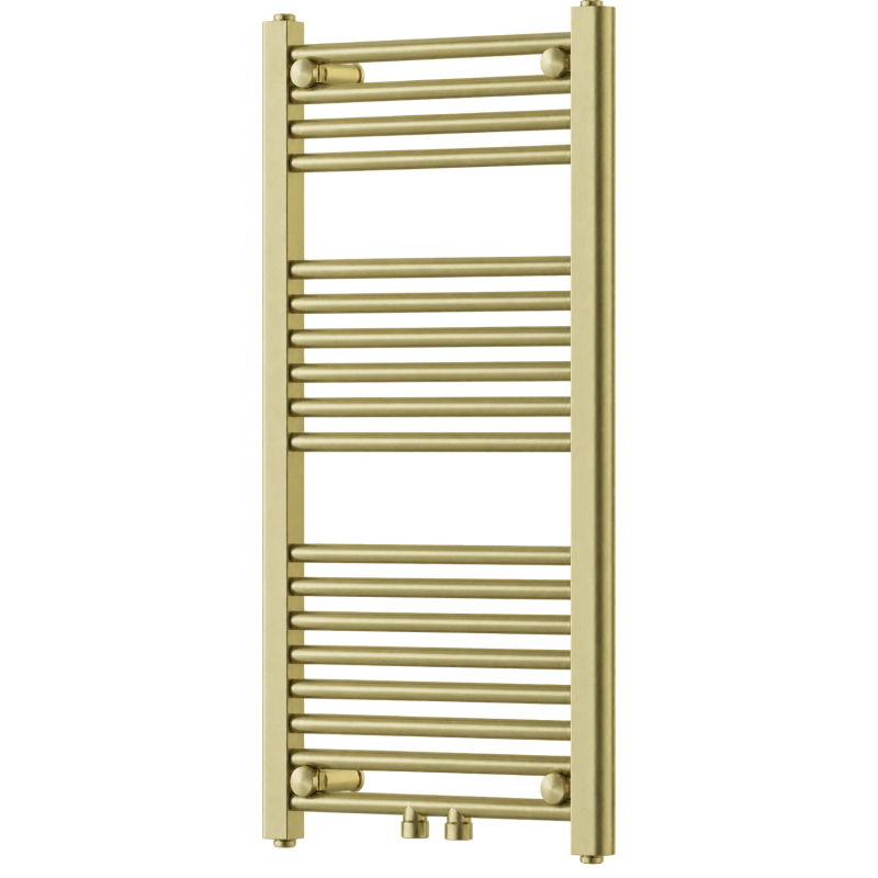 Mexen Mars grzejnik łazienkowy 1200 x 600 mm, 487 W, złoty szczotkowany - W110-1200-600-00-50