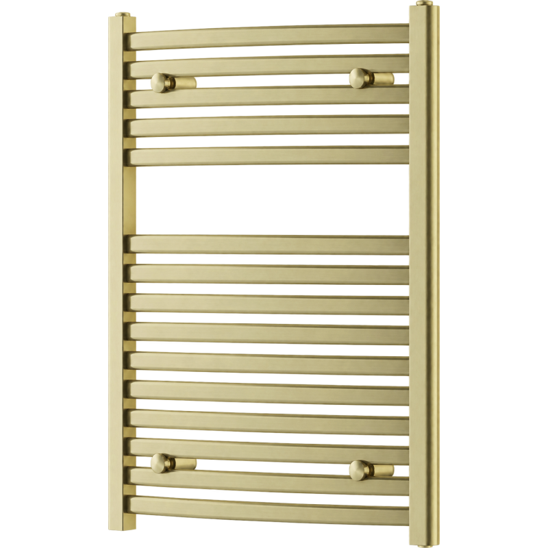 Mexen Helios grzejnik łazienkowy 800 x 600 mm, 354 W, złoty szczotkowany - W103-0800-600-00-55