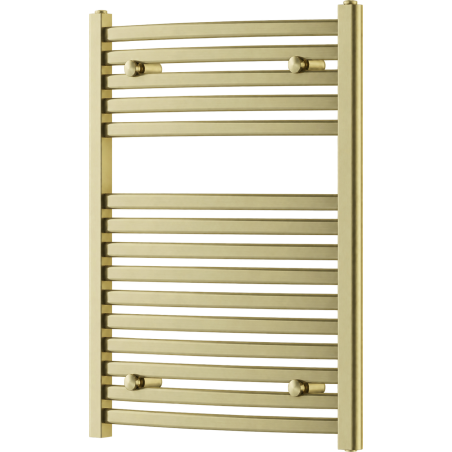 Mexen Helios grzejnik łazienkowy 800 x 600 mm, 354 W, złoty szczotkowany - W103-0800-600-00-55