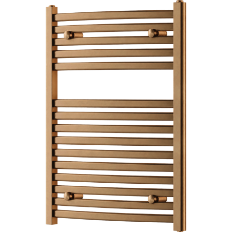 Mexen Helios grzejnik łazienkowy 800 x 600 mm, 354 W, miedź szczotkowana - W103-0800-600-00-65