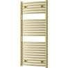 Mexen Helios grzejnik łazienkowy 1200 x 600 mm, 521 W, złoty szczotkowany - W103-1200-600-00-55