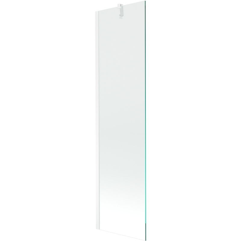 Mexen Next parawan nawannowy 1-skrzydłowy 50 x 150 cm, transparent, biały - 895-050-000-00-00-20