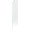 Mexen Next parawan nawannowy 1-skrzydłowy 50 x 150 cm, transparent, złoty - 895-050-000-00-00-50