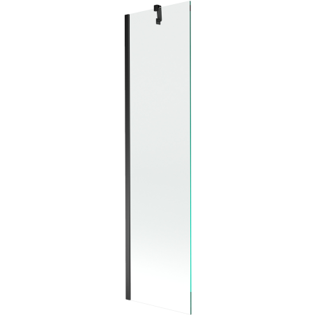 Mexen Next parawan nawannowy 1-skrzydłowy 50 x 150 cm, transparent, czarny - 895-050-000-00-00-70