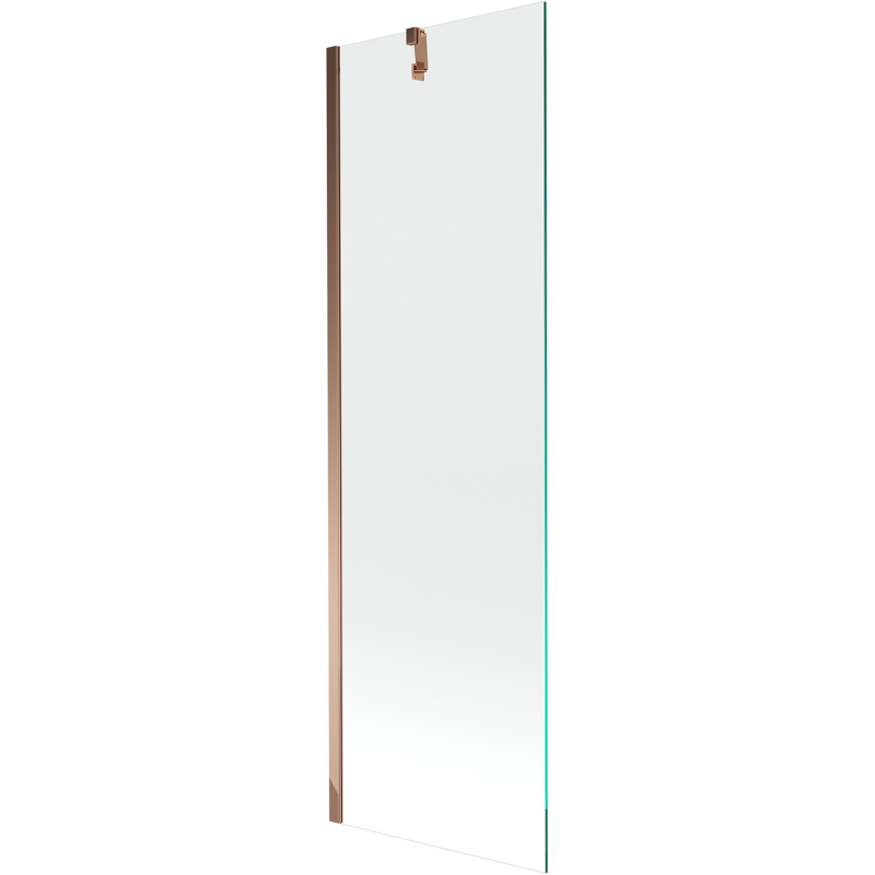 Mexen Next parawan nawannowy 1-skrzydłowy 60 x 150 cm, transparent, różowe złoto - 895-060-000-00-00-60