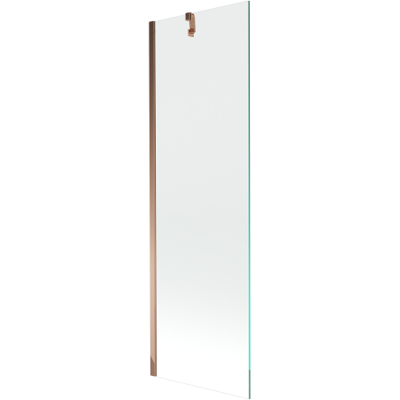 Mexen Next parawan nawannowy 1-skrzydłowy 60 x 150 cm, transparent, różowe złoto - 895-060-000-00-00-60