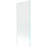 Mexen Next parawan nawannowy 1-skrzydłowy 70 x 150 cm, transparent, biały - 895-070-000-00-00-20