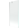 Mexen Next parawan nawannowy 1-skrzydłowy 80 x 150 cm, transparent, chrom - 895-080-000-00-00-01
