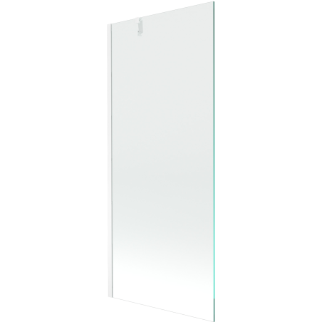 Mexen Next parawan nawannowy 1-skrzydłowy 80 x 150 cm, transparent, biały - 895-080-000-00-00-20