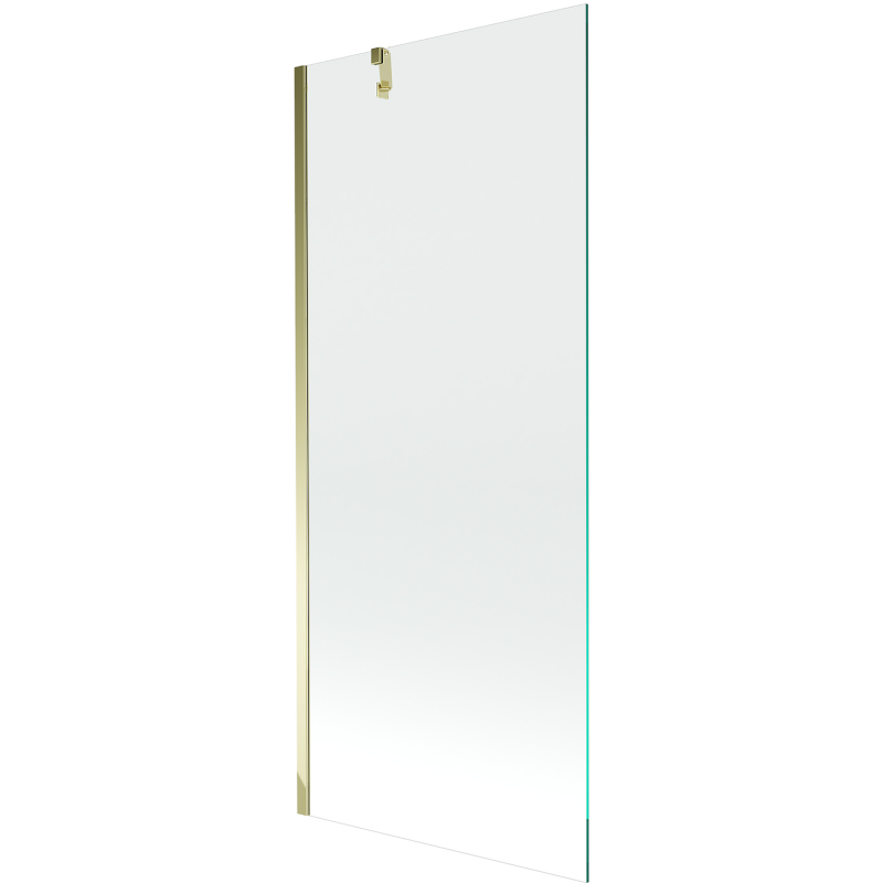 Mexen Next parawan nawannowy 1-skrzydłowy 80 x 150 cm, transparent, złoty - 895-080-000-00-00-50