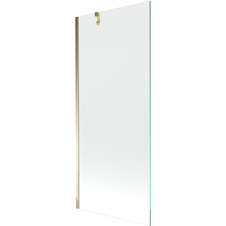 Mexen Next parawan nawannowy 1-skrzydłowy 80 x 150 cm, transparent, złoty - 895-080-000-00-00-50