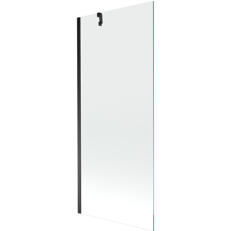 Mexen Next parawan nawannowy 1-skrzydłowy 80 x 150 cm, transparent, czarny - 895-080-000-00-00-70