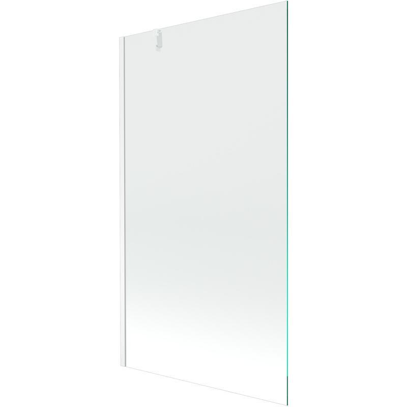 Mexen Next parawan nawannowy 1-skrzydłowy 90 x 150 cm, transparent, biały - 895-090-000-00-00-20