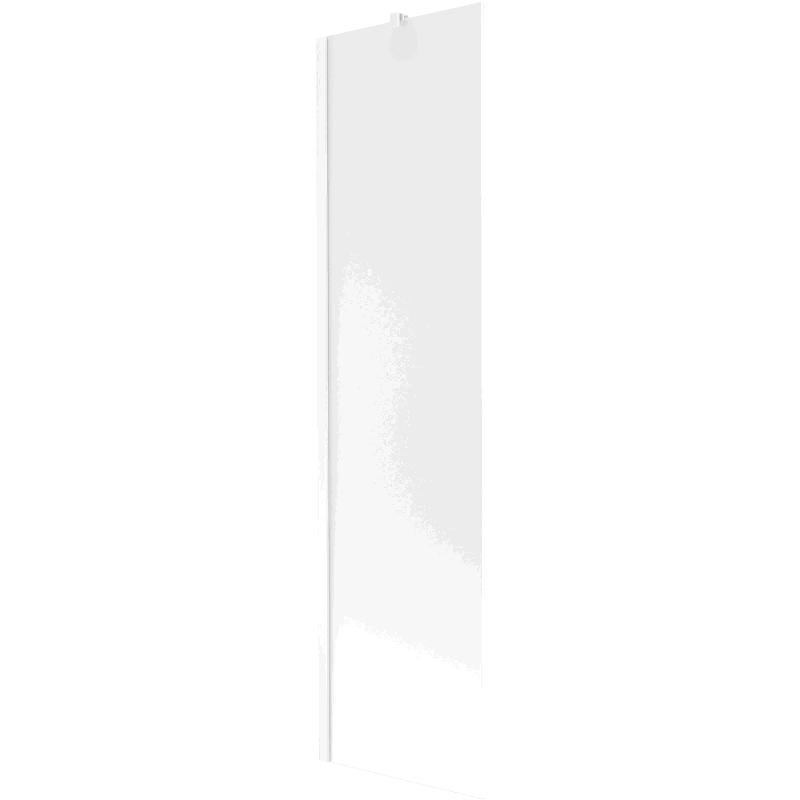 Mexen Next parawan nawannowy 1-skrzydłowy 50 x 150 cm, szron, biały - 895-050-000-00-30-20