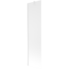 Mexen Next parawan nawannowy 1-skrzydłowy 50 x 150 cm, szron, biały - 895-050-000-00-30-20