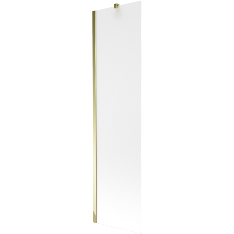Mexen Next parawan nawannowy 1-skrzydłowy 50 x 150 cm, szron, złoty - 895-050-000-00-30-50