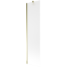 Mexen Next parawan nawannowy 1-skrzydłowy 50 x 150 cm, szron, złoty - 895-050-000-00-30-50