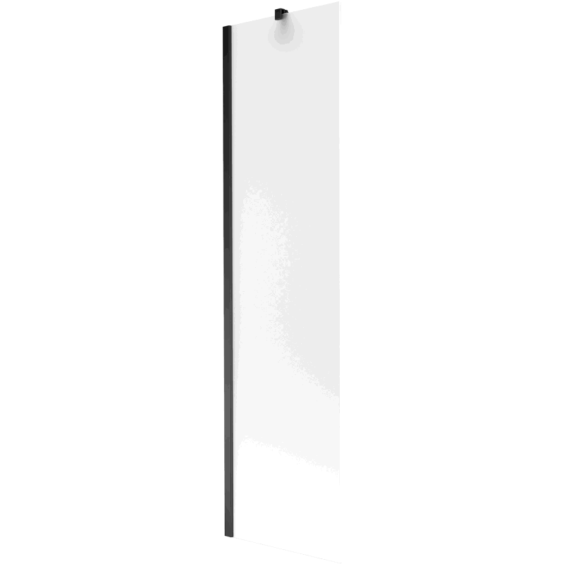 Mexen Next parawan nawannowy 1-skrzydłowy 50 x 150 cm, szron, czarny - 895-050-000-00-30-70