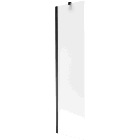 Mexen Next parawan nawannowy 1-skrzydłowy 50 x 150 cm, szron, czarny - 895-050-000-00-30-70