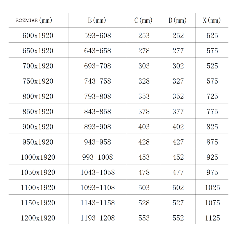 Mexen Lima drzwi prysznicowe składane 100 cm, grafit, chrom - 856-100-000-01-40