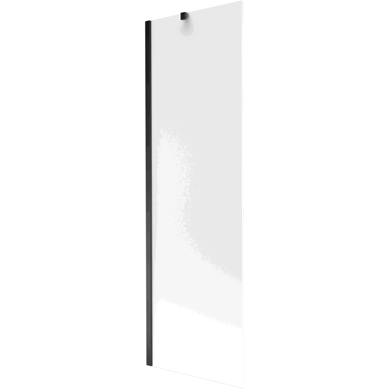 Mexen Next parawan nawannowy 1-skrzydłowy 60 x 150 cm, szron, czarny - 895-060-000-00-30-70