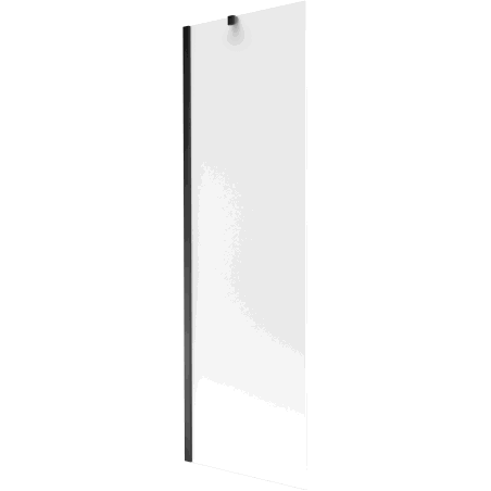 Mexen Next parawan nawannowy 1-skrzydłowy 60 x 150 cm, szron, czarny - 895-060-000-00-30-70