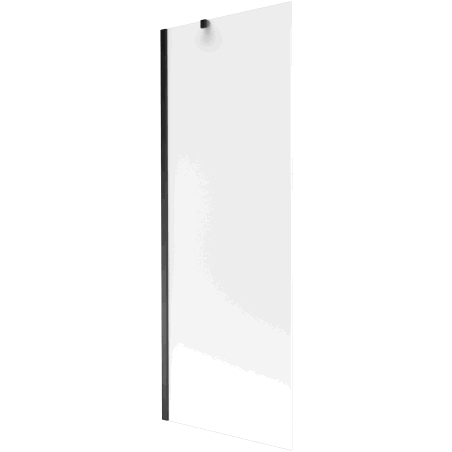 Mexen Next parawan nawannowy 1-skrzydłowy 70 x 150 cm, szron, czarny - 895-070-000-00-30-70