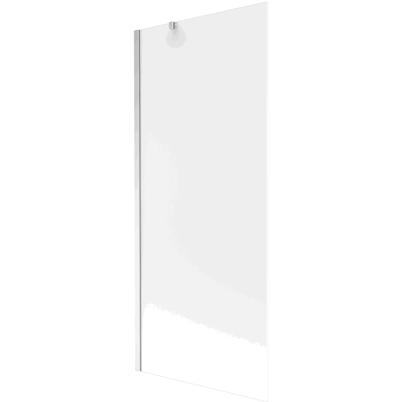 Mexen Next parawan nawannowy 1-skrzydłowy 80 x 150 cm, szron, chrom - 895-080-000-00-30-01