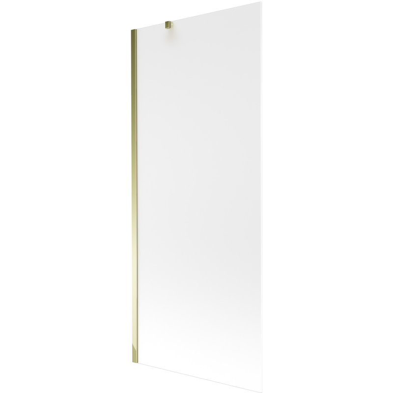Mexen Next parawan nawannowy 1-skrzydłowy 80 x 150 cm, szron, złoty - 895-080-000-00-30-50