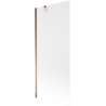 Mexen Next parawan nawannowy 1-skrzydłowy 80 x 150 cm, szron, różowe złoto - 895-080-000-00-30-60