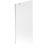 Mexen Next parawan nawannowy 1-skrzydłowy 90 x 150 cm, szron, chrom - 895-090-000-00-30-01
